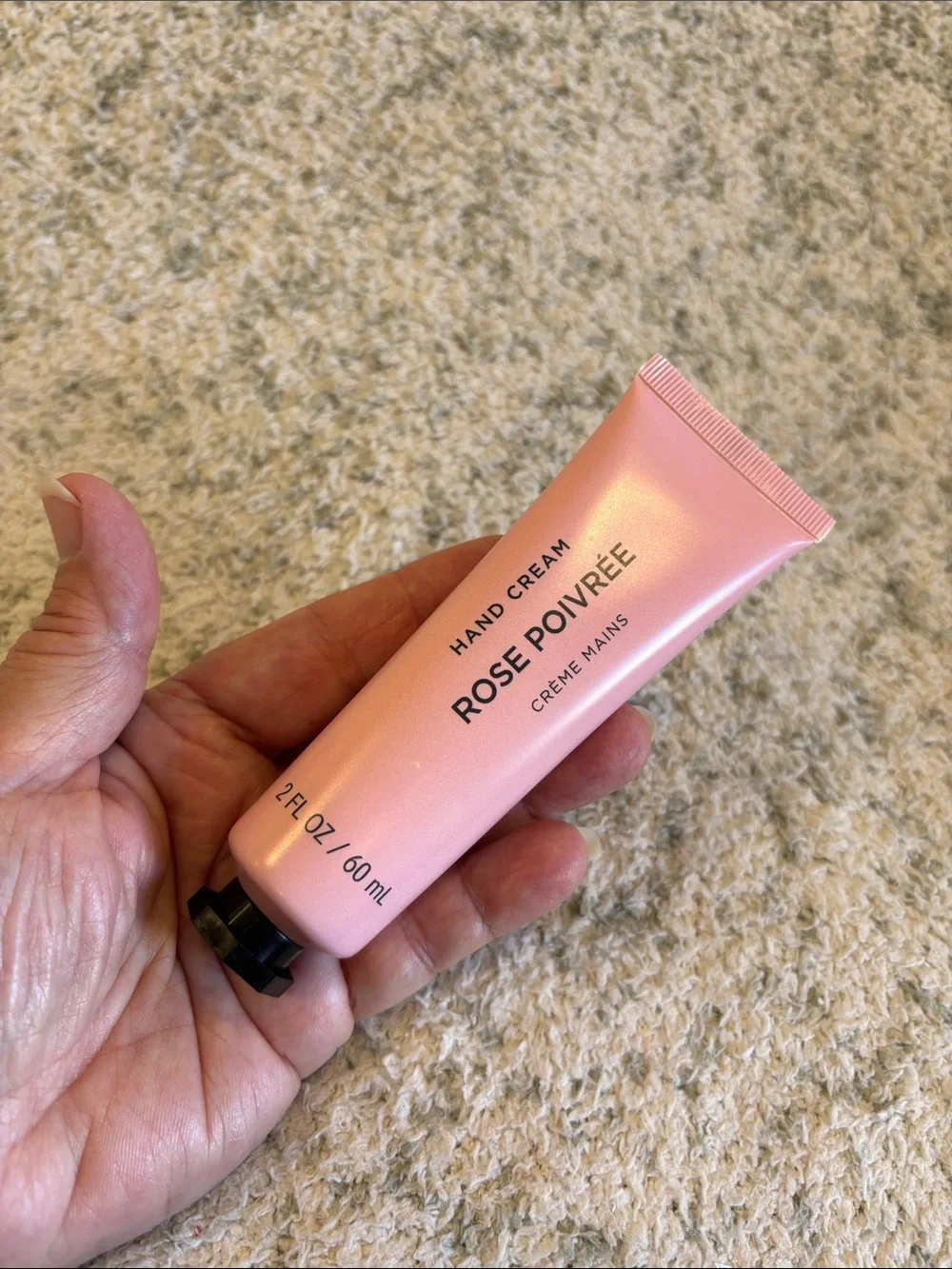 Mistral Rose Poivrée Scented Luxury Hand Cream France NWT 2oz.